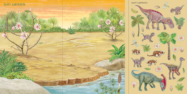 AB: Sticker Scenes Dinosaurs - Ages 5+