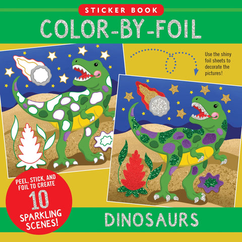 AB: Colour-by-Foil: Dinosaurs - Ages 4+