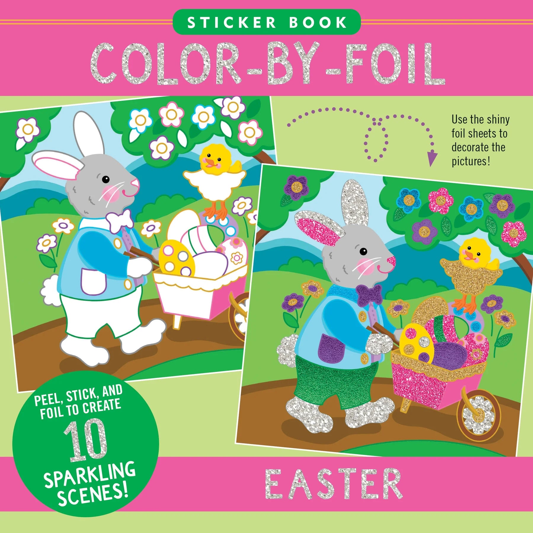 AB: Colour-by-Foil: Easter - Ages 4+