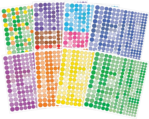 AB: Colour-by-Dots Sticker Book: Dinosaurs - Ages 4+