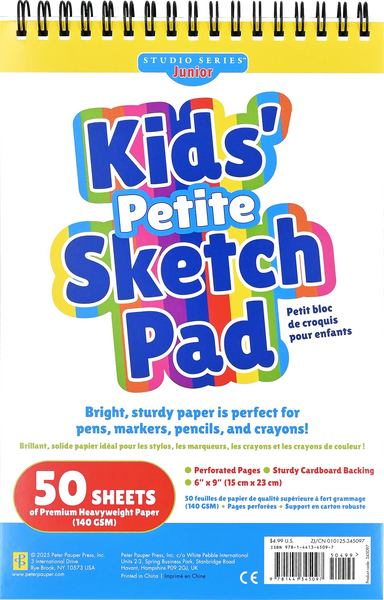 Sketch Pad: Kid's Petite - Ages 3+