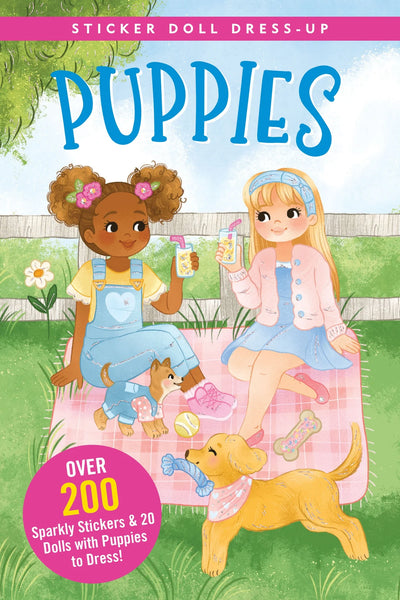 AB: Sticker Doll  Dress-up Book - Puppies - Ages 5+