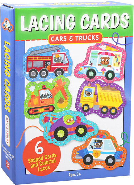 Lacing Cards - Cars & Trucks