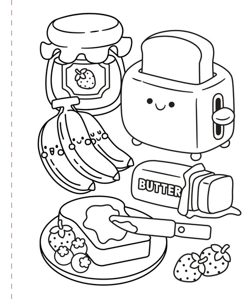 AB: Large Print Colouring Book Cozy & Comfy - Ages 3+