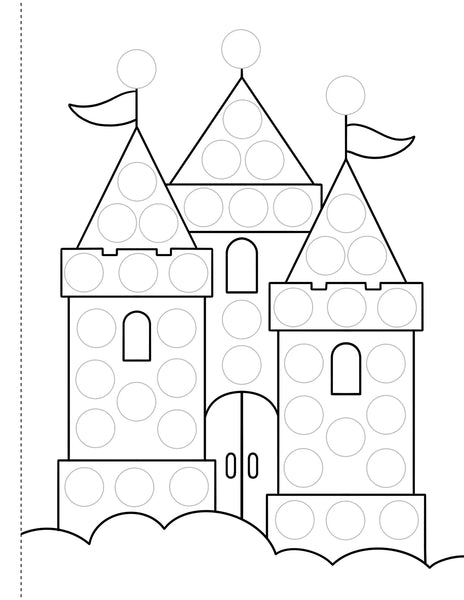 AB: My First Dot Markers Colouring Book Unicorns - Ages 3+