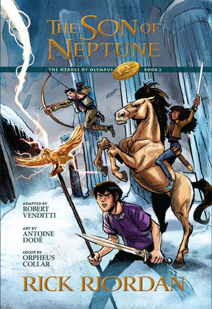 The Son of Neptune: Graphic Novel (The Heroes of Olympus #2) - Ages 10+