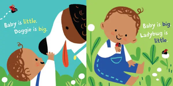 PB: Indestructibles: Big and Little: a Book of Opposites - Ages 0+