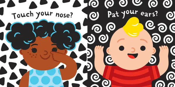 PB: Indestructibles: Touch Your Nose (High Color High Contrast) - Ages 0+