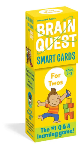 AB: Brain Quest: For Twos Smart Cards Revised 5th Edition - Ages 2+