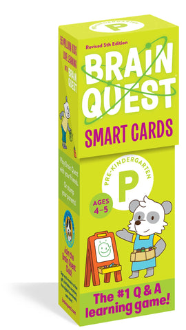 AB: Brain Quest: Pre-Kindergarten Smart Cards Revised 5th Edition - Ages 4+