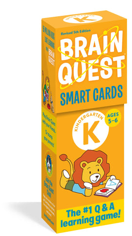 AB: Brain Quest: Kindergarten Smart Cards Revised 5th Edition - Ages 5+