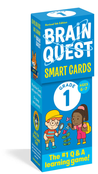 AB: Brain Quest: 1st Grade Smart Cards Revised 5th Edition - Ages 6+