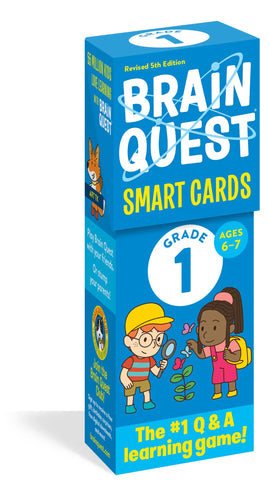 AB: Brain Quest: 1st Grade Smart Cards Revised 5th Edition - Ages 6+