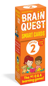 AB: Brain Quest: 2nd Grade Smart Cards Revised 5th Edition - Ages 7+
