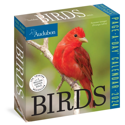 Audubon Birds Page-a-Day Calendar 2024: The World's Favorite Bird Calendar