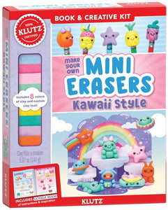 Klutz: Make Your Own Mini Erasers Kawaii Style - Ages 8+