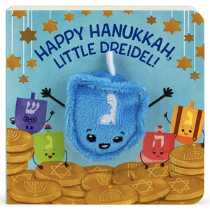 BB: Finger Puppet Book: Happy Hanukkah, Little Dreidel! - Ages 1+