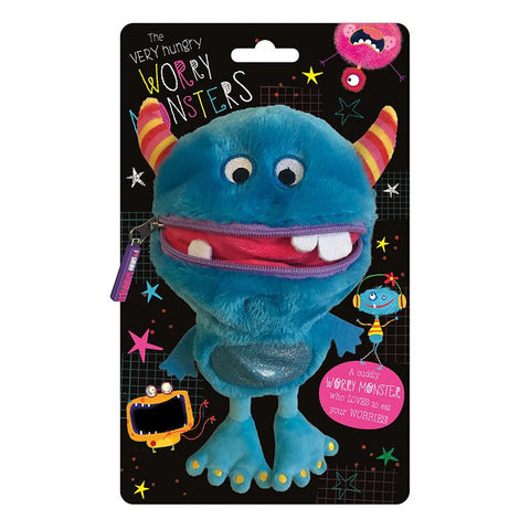BB: Very Hungry Worry Monsters Plush - Ages 1+