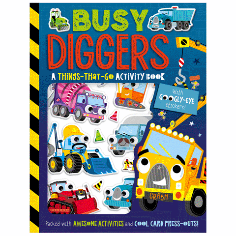 AB: Busy Diggers Activity Book - Ages 4+