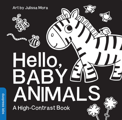 BB: Hello, Baby Animals: a High-Contrast Book - Ages 0+