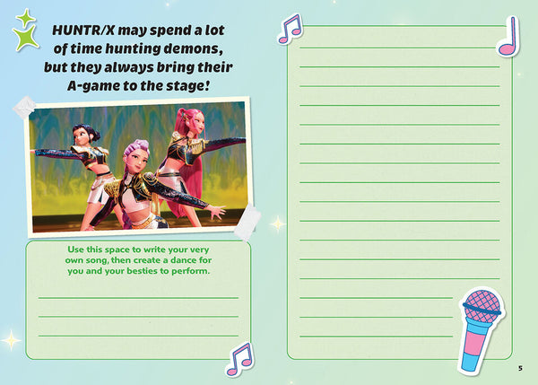An Unofficial Guided Journal for Fans of K-Pop Demon Hunters