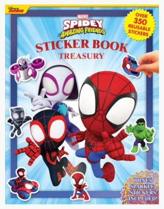 AB: Marvel Spidey and his Amazing Friends Sticker Book Treasury - Ages 3+