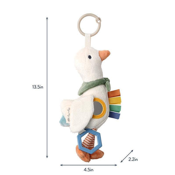 Itzy Ritzy - Bitzy Traveler™ Developmental Sensory Toy Goose