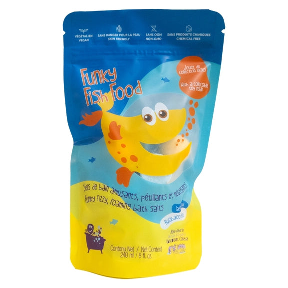 Funky Fish Food Funky Fizzy, Foaming Bath Salts