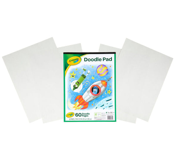Crayola: Doodle Pad - 60 Pages - Ages 3+