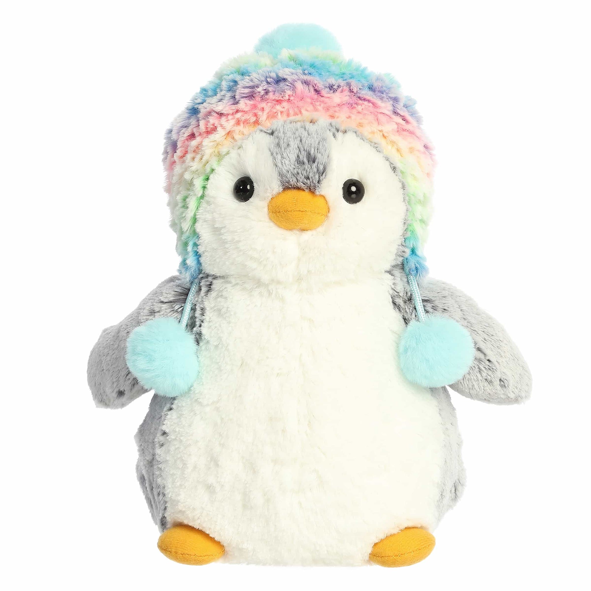 PomPom: Penguin with Rainbow Beanie - Ages 0+