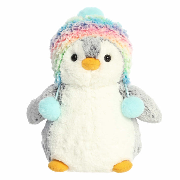 PomPom: Penguin with Rainbow Beanie - Ages 0+