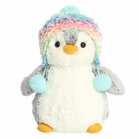 PomPom: Penguin with Rainbow Beanie - Ages 0+