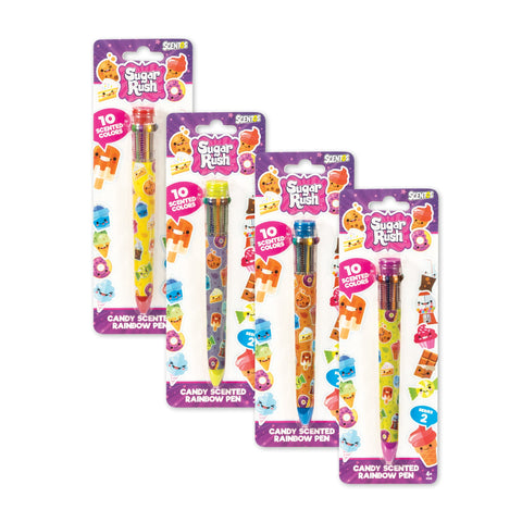 Sugar Rush: 10 in 1 Colour Scented Pen - Ages 5+