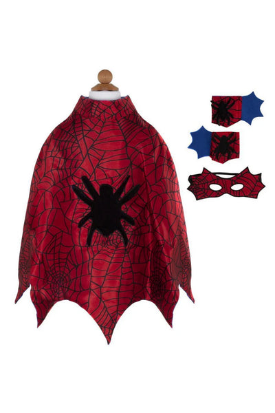 GP: Spider Cape, Mask and Cuffs Set - Size 3-4