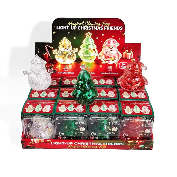 Coconut Oil Christmas Figurines Squishy