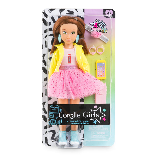 Corolle Girls Doll: Zoe London Fashion Week - Ages 4+