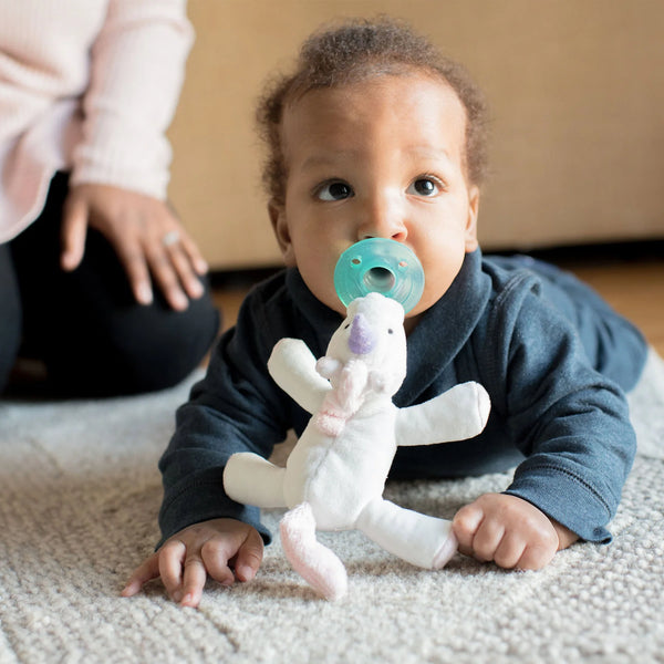 WubbaNub: Infant Pacifier Unicorn - Ages 0+