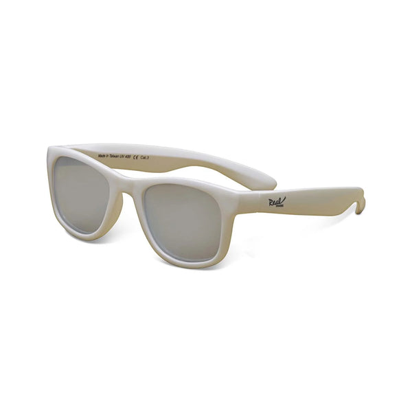 Kids Unbreakable UV Fashion Sunglasses Surf - White