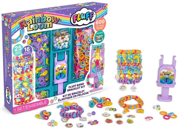 Rainbow Loom Fluff Band Bracelet Kit