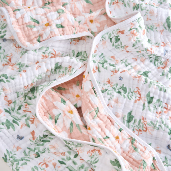 Aden + Anais: Cotton Muslin Dream Blanket - Butterfly Garden - Age 0+
