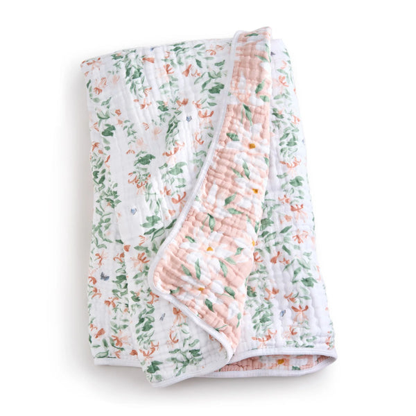 Aden + Anais: Cotton Muslin Dream Blanket - Butterfly Garden - Age 0+
