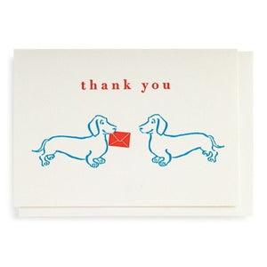 GC: Dachshund Thank You - Card