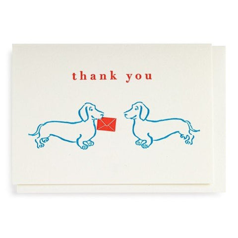 GC: Dachshund Thank You - Card