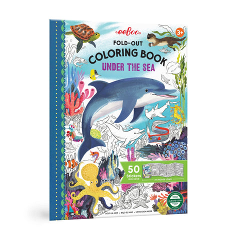 AB: Under The Sea - Fold-Out Colour - Ages 3+