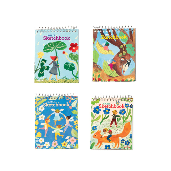 eeBoo Cottage Fairies Small Sketchbook