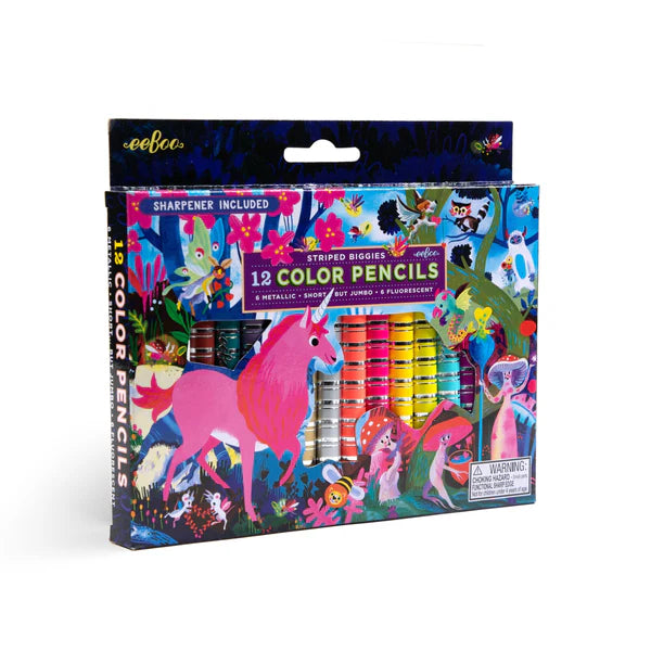 12 Coloured Pencils: Magical Creatures Biggies - Ages 3+