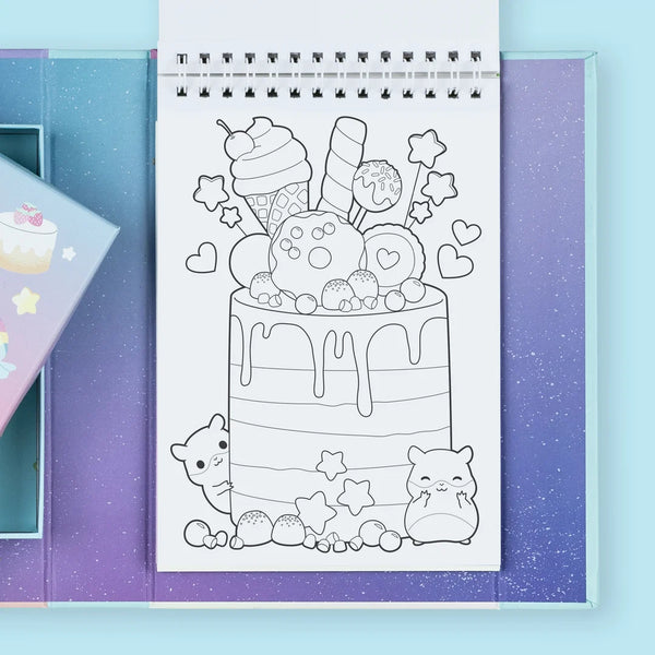 Pastel Colouring Set Kawaii Cafe Tiger Tribe