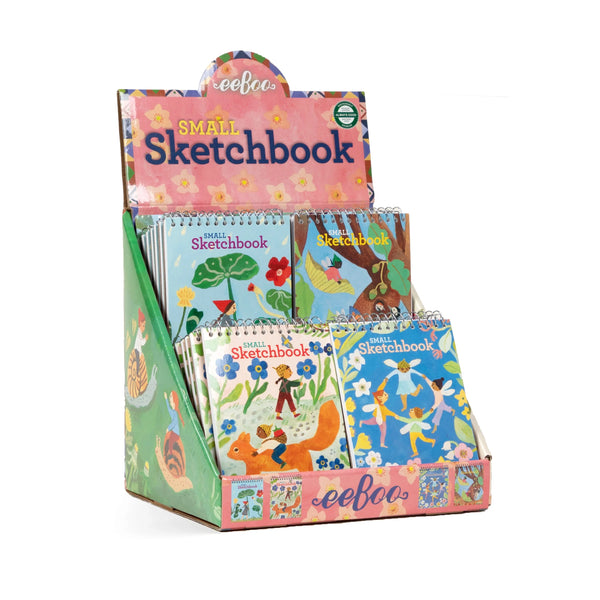 eeBoo Cottage Fairies Small Sketchbook