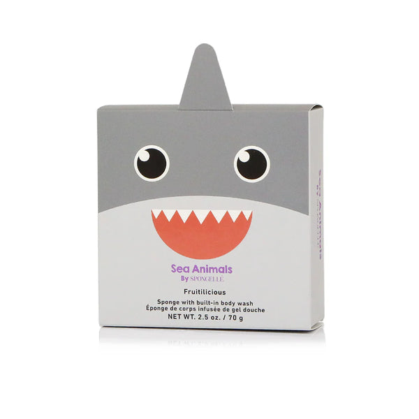 Bath Sponge Sea Animals: Sammy Shark - Ages 3+