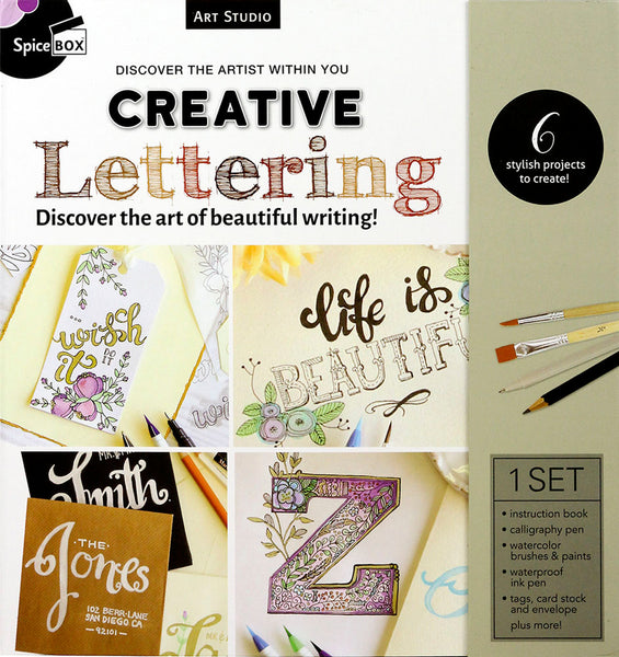 SB: Art Studio: Creative Lettering - Ages 8+